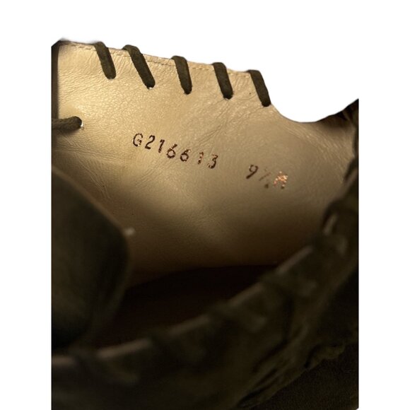 Peasant Stuart Whitman Womens Lace-Up Suede Ankle Boots With Block Heel - Picture 9 of 9